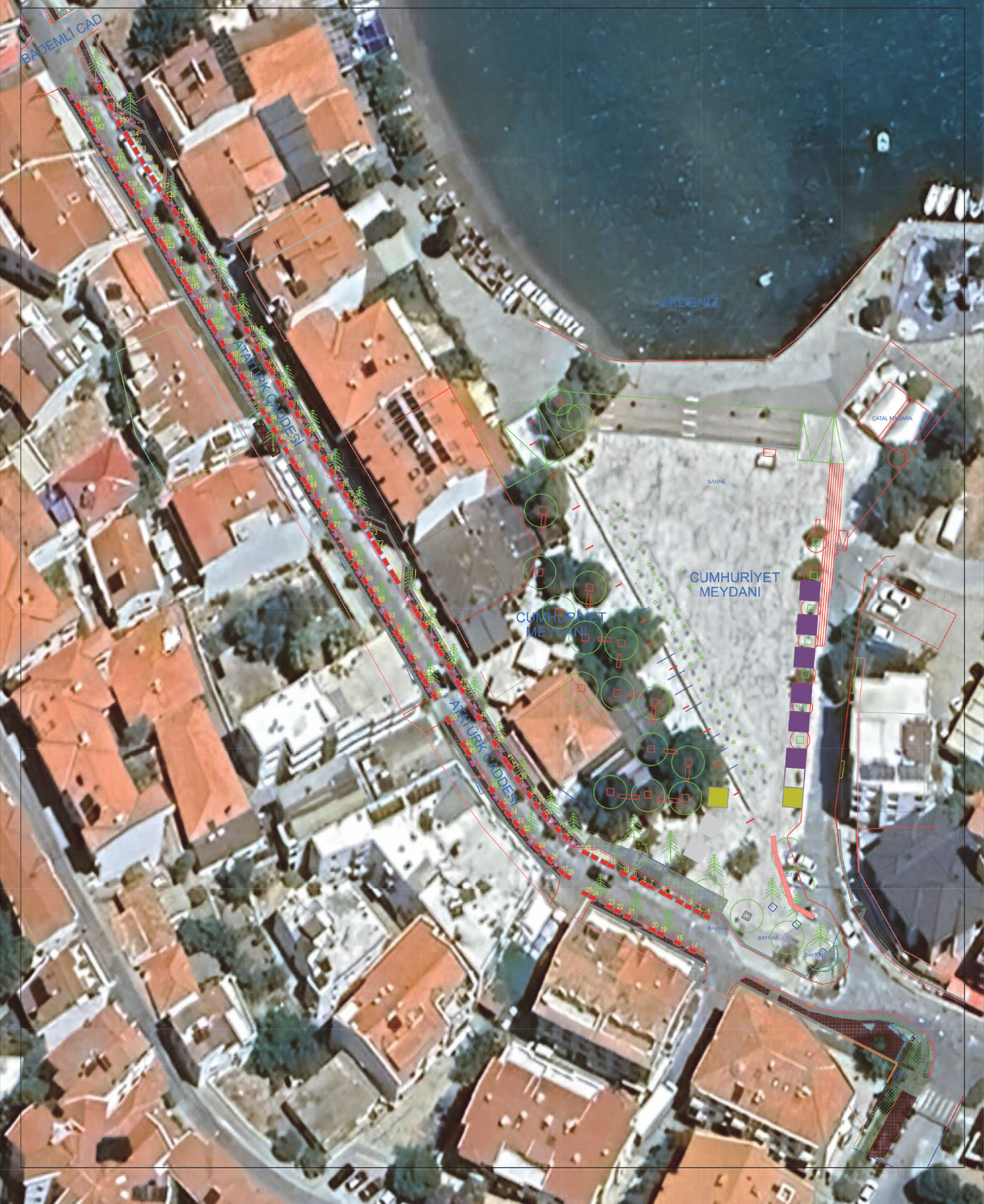 Atatürk Caddesi Stantlar